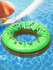 Fruit Pool Float, Watermelon Kiwi Orange Lemon Swim Ring, Beach Ball - Inflatable Tube Floating Water Toys