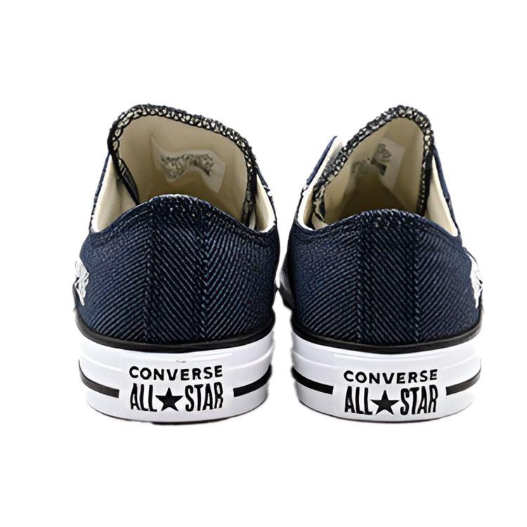 Converse Chuck Taylor All Star Trendy Low Top Canvas Sneakers Unisex Sneakers Dark-Blue A00780C