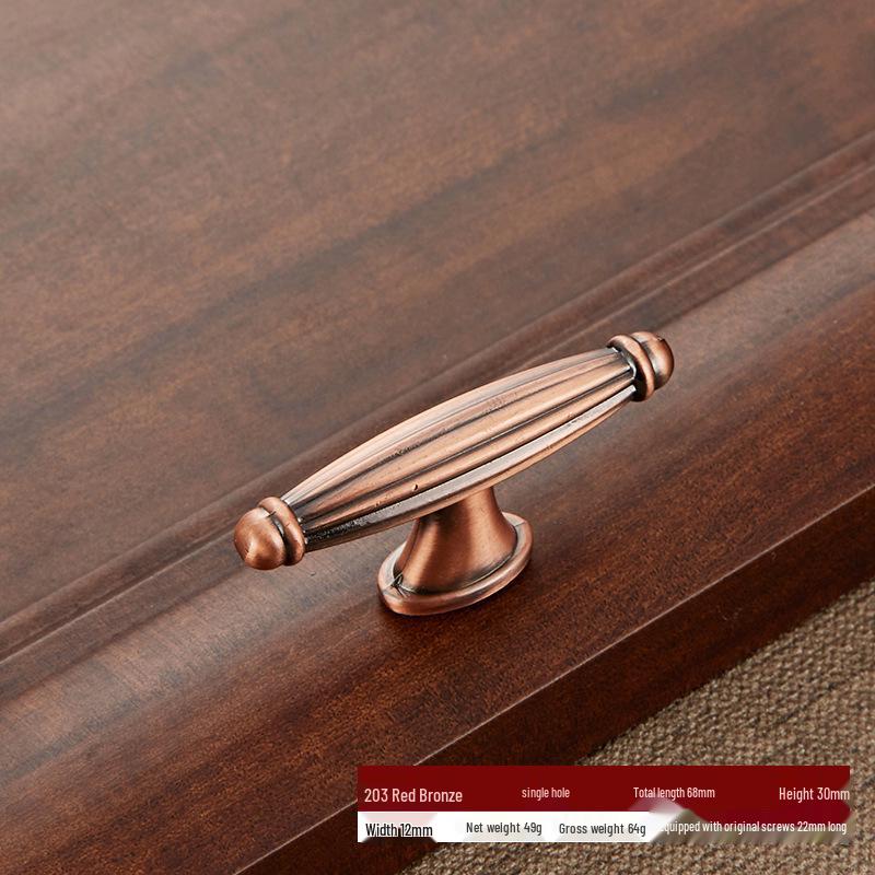 Antique Bronze European & American Zinc Alloy Cabinet Drawer Pull Handle