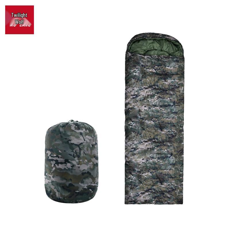 Wolves Outdoor Camping Envelope Sleeping Bag