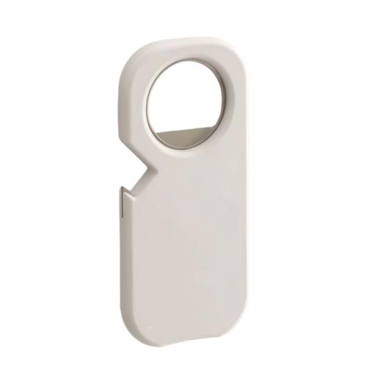 

Magnetic Bottle Opener with Refrigerator Magnet Labor-Saving Opener Minimalist Easy Jar Opening Tool for Kitchen белый