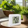 ABS Indoor Thermometer Hygrometer LCD Digital Display Humidity Meter Sensor Ambient Temperature Monitor Home Kitchen Bathroom