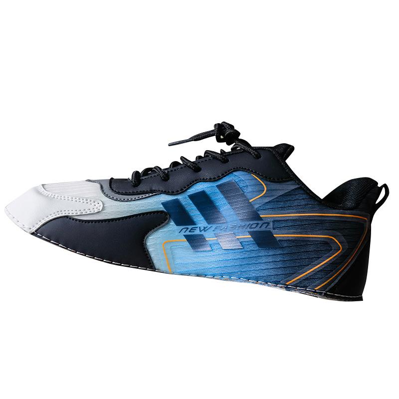 VAMPS popular spring and autumn color matching casual men's help surface, fish silk flying weaving work in progress upper shoes uppe