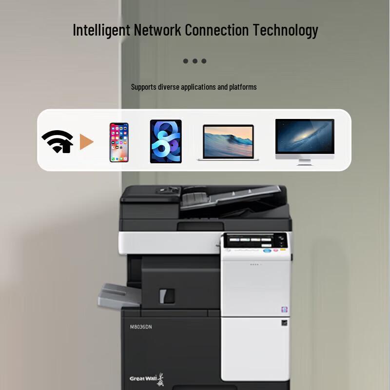Great Wall M8022ADN A3/A4 Multifunction Laser Printer CN plug (adapter included)