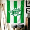 Atlético Nacional Wall Tapestry Aesthetic Wall Hanging Printed Fabric Blanket Decorative Tapestries for Bedroom Living Room Home Decor