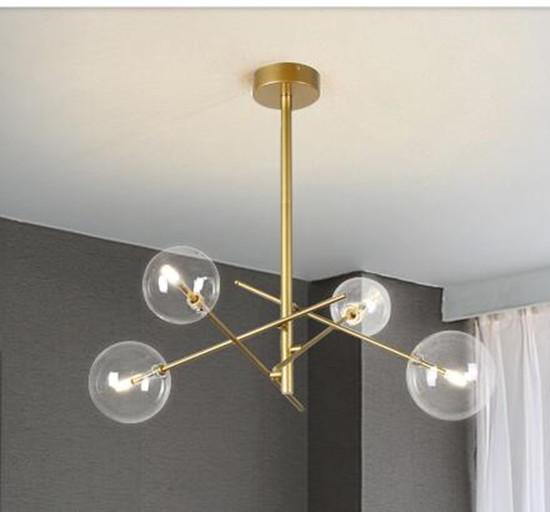 Europe Modern Creative Concise Style Glass Pendant Light Bubbles Study Livingroom Restaurant Cafe Kitchen Decoration Stand Lamp