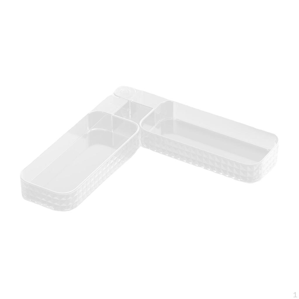 Bathroom Shelf Shower Corner Organizer Shelf, Pounch Free Heavy Duty for Inside