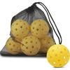 74mm Luminous Pickleball, 40-Hole Rotational & Injection Molded 