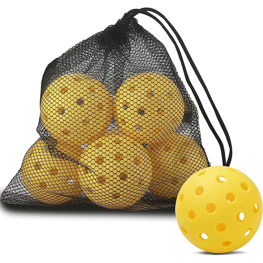 74mm Luminous Pickleball, 40-Hole Rotational & Injection Molded