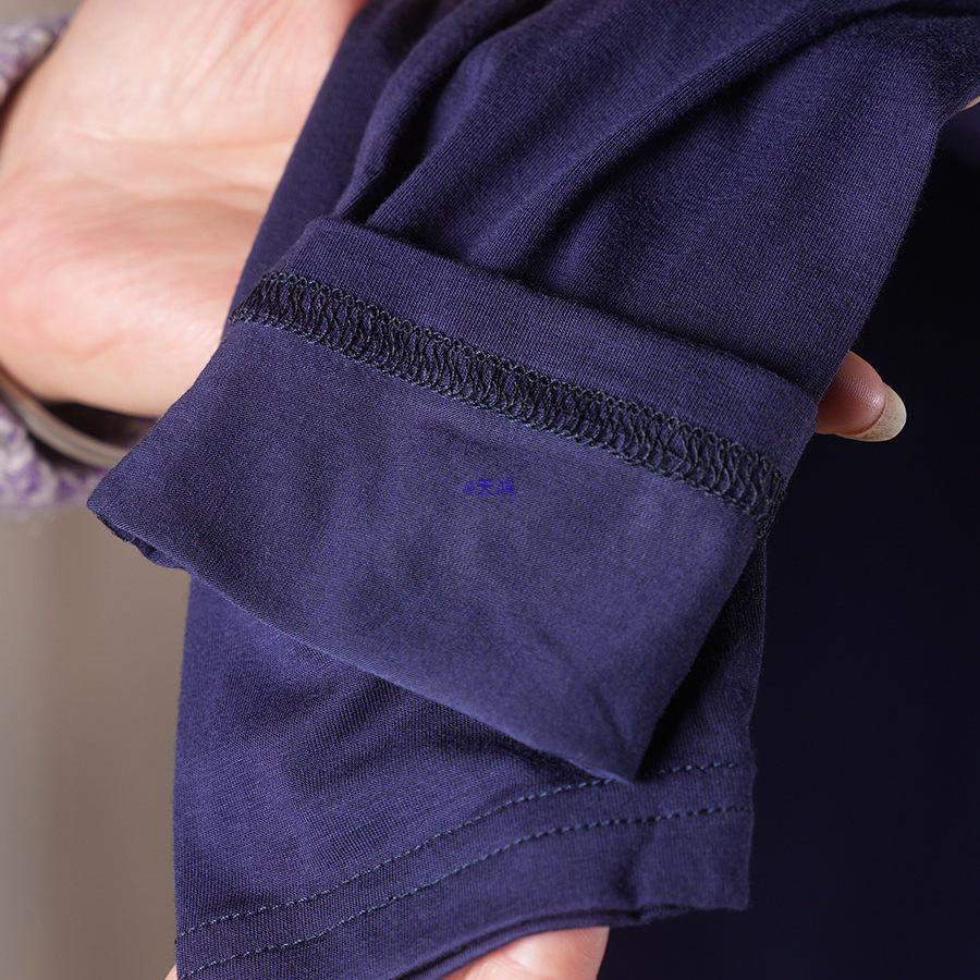 Men's Modal Cotton Long Sleeve Thermal Underwear Set - Lightweight Round Neck Base Layer for Autumn & Winter