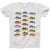Fish Species Biology Types of Freshwater Fish Fishing Long Sleeve T-Shirt T-Shirt, Tanktop, Long Sleeve, Sweatshirt, Hoodie for Men, Women, Kids