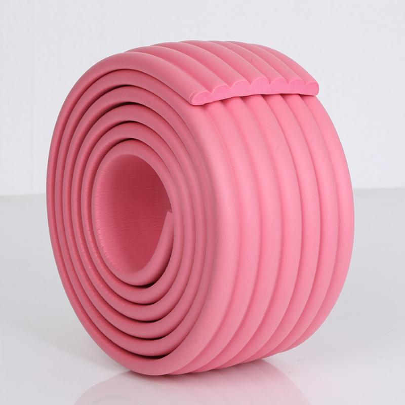 1 Stuks Kinderen Botskussen Schuim Bumper Gratis Tape 2 Meter Baby Veiligheid Bureau Rand Beschermstrip Tafelhoek Beschermer