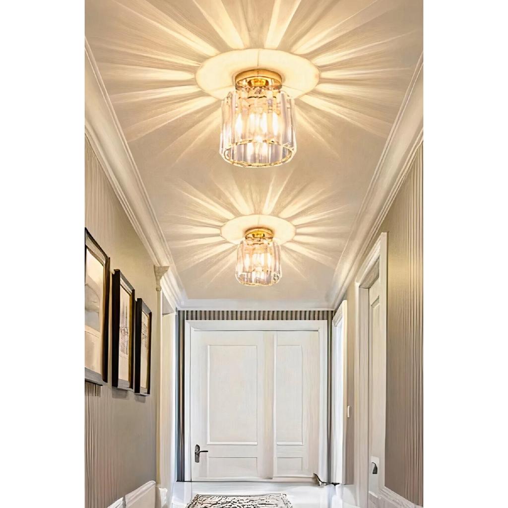 Candelabru de lux Plafonier Gold