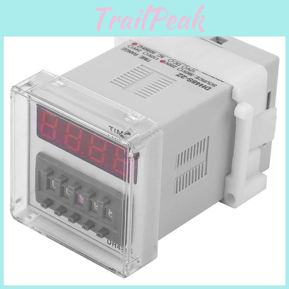 Digital 8 Dh48s2z Pin 220v Display Timer Time Relay For Timing Delay Control
