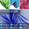 Instant Cooling Sports Towels - Reusable Ice Towels for Gym Running Camping Yoga, Quick-Dry, Portable Chill Towel for Outdoor