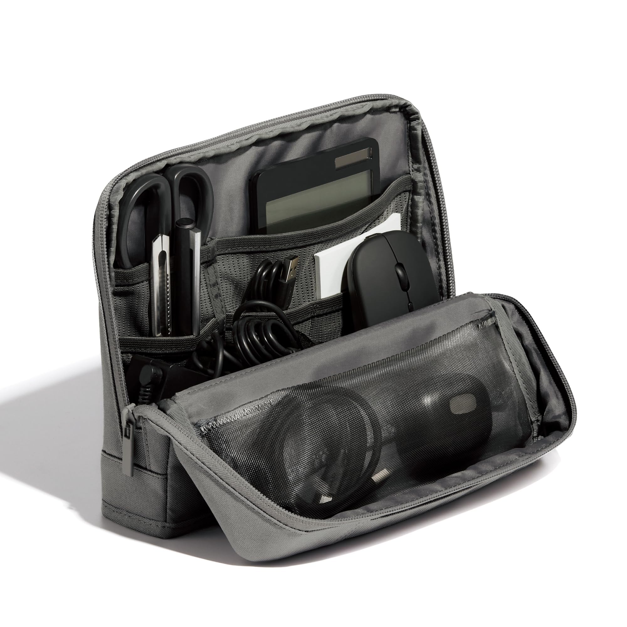 

Kokuyo Stand Tool Pouch Hakobiz Dark Gray AMBG-SP100DM