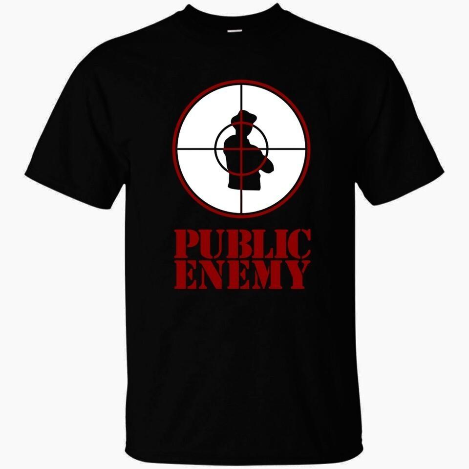 Vintage Public Enemy Cotton Black All Size Unisex Shirt AA1030 Unisex T-Shirt L