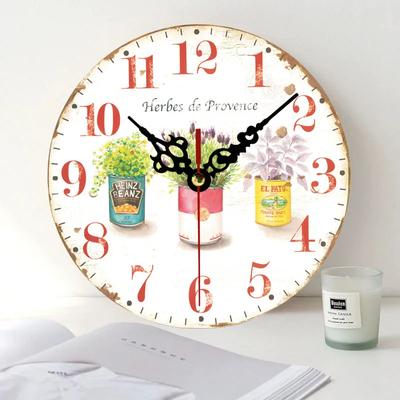 Retro-Uhr, kreative Kunst, dekorative Wanduhr, kreative Uhr, Wanduhr, Haushaltswanddekoration, Schlafzimmer, Arbeitszimmer, Wohnzimmer