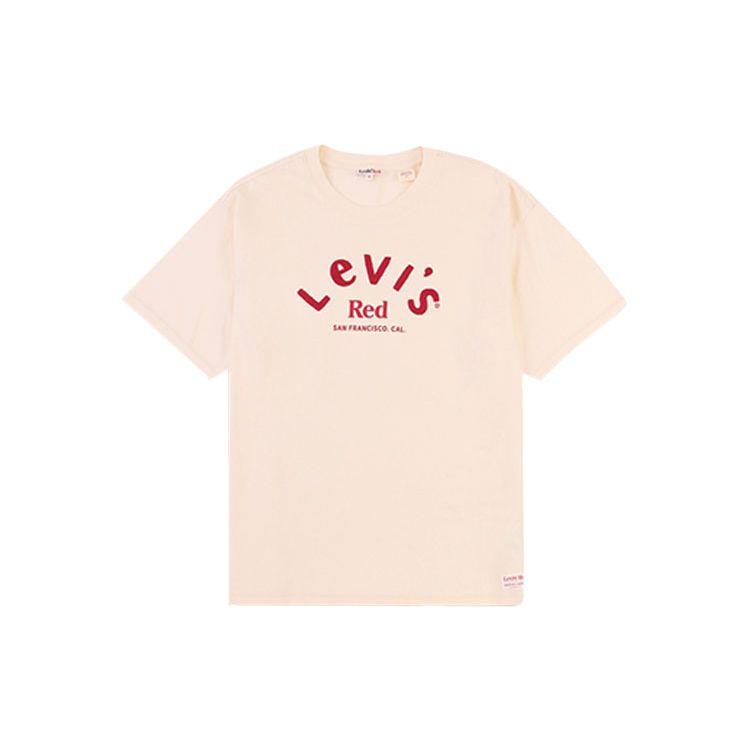 

Levis Повседневная удобная футболка с круглым вырезом для мужчин, топы, цвет не совсем белый A0192-0000