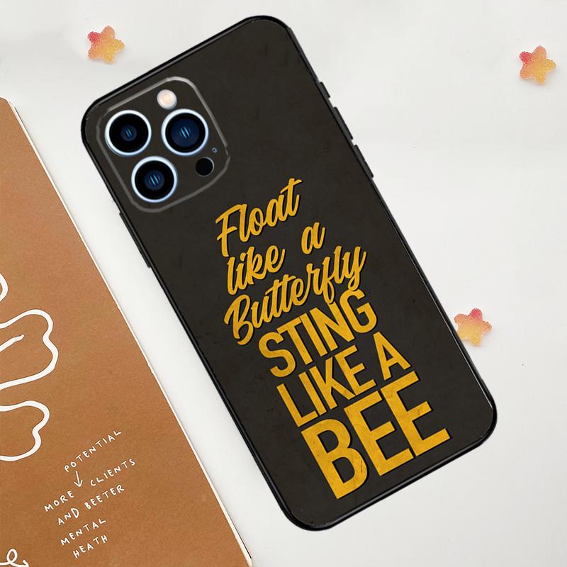 Boxing Art Phone Case For iPhone 17 Pro Max 11 14 15 16 Pro Max 12 13 mini 16 Plus 16e 17 Air Funda