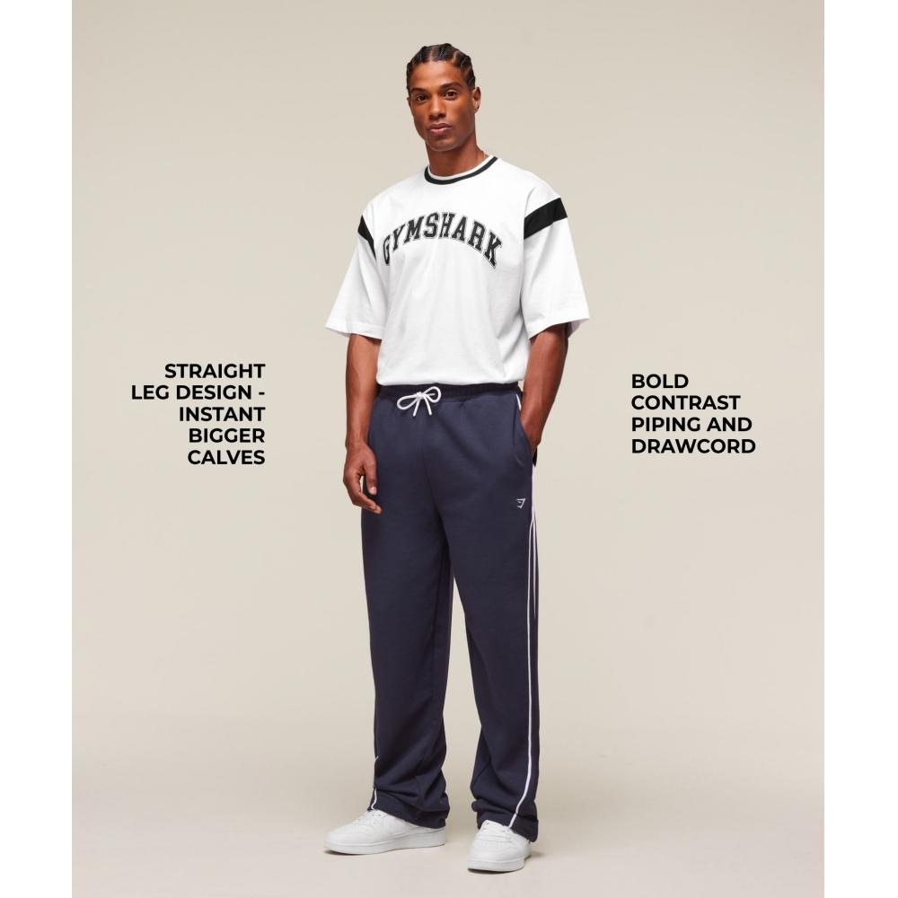 Gymshark Gslc Straight Leg Pant Heavy Blue A1c9a Uctn