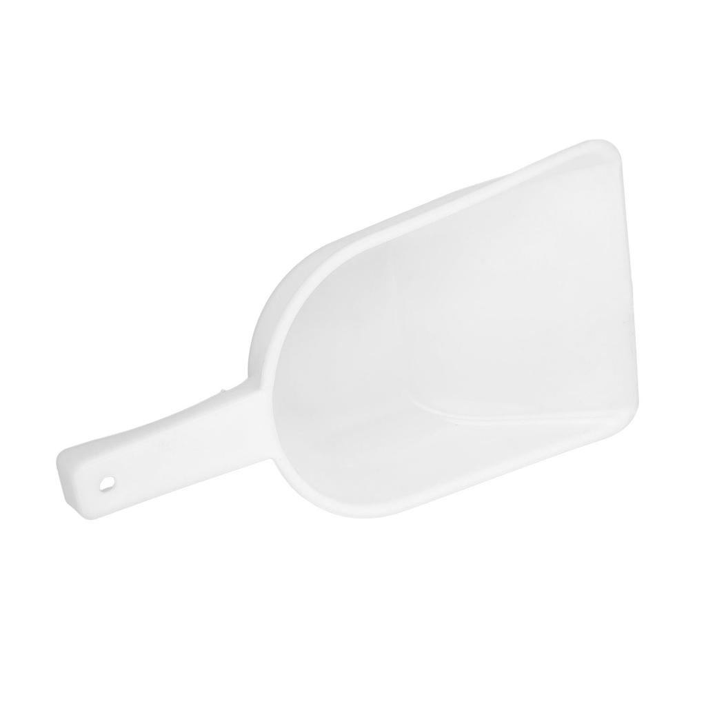 Plastic Feed Shovel Easy Clean PE Refrigerator Ice   Snow Scoop Handle with Hook