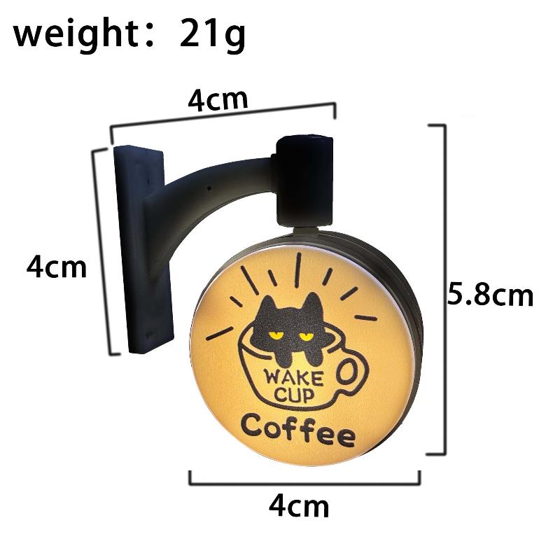 Mini Japan Creative Magnetic Luminous Light Box Fridge Magnet Coffee Tourism Souvenir For Home Decoration Gift