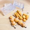 Beautiful Confections Silicone Mold Flexible Doll House Food Bread Toy Mold for Making Candy Chocolate Fondant
