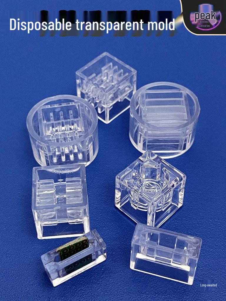 Einweg-Acryl-Kristallharzform für metallographische Kaltpress-Proben