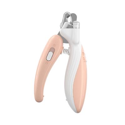 Cat and Dog Nail Clippers with LED Visible Blood Compact and Easy To Ideal for Suitable for and Large Includes 3 Batteries and 3 Replacement Batteries