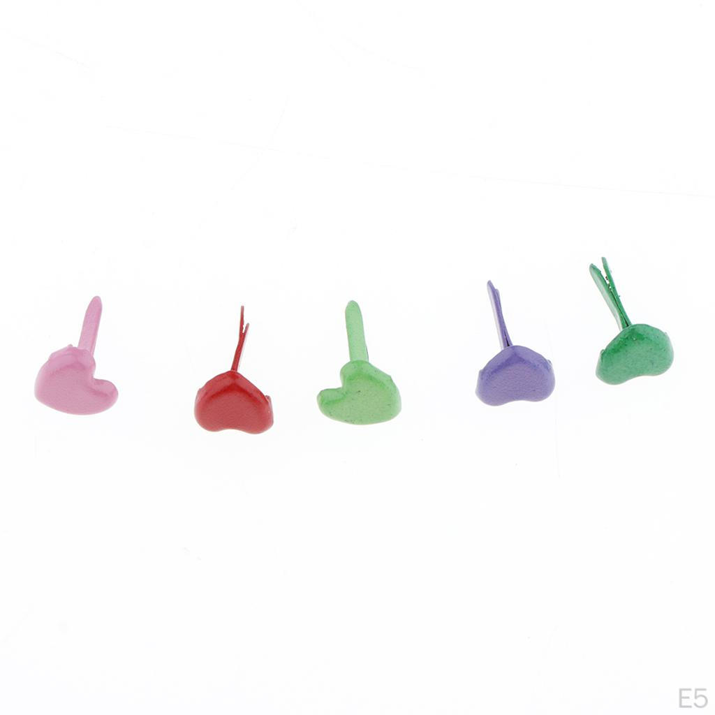 Fasteners, Multi Color 6 Styles to Select