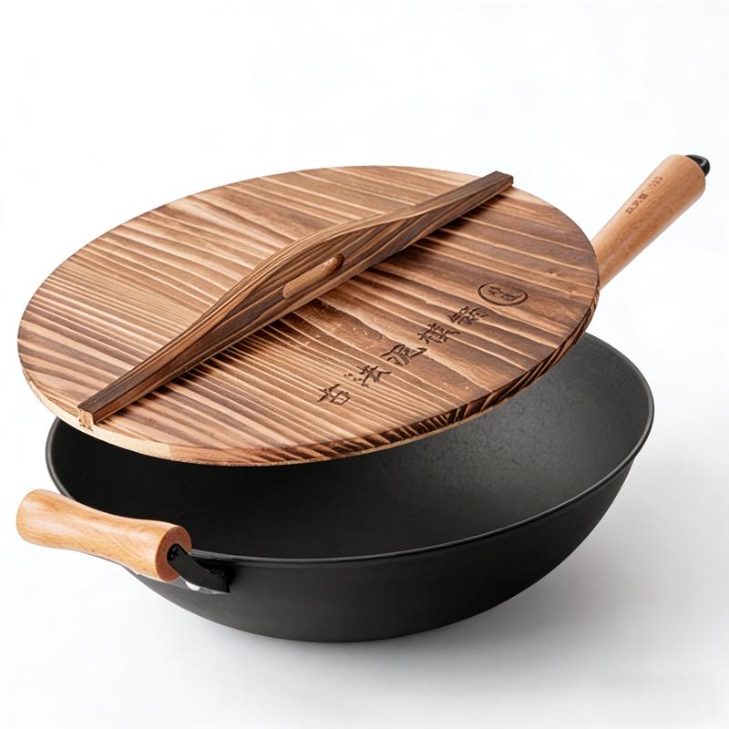 

COOKER KING Ancient Cast Iron Wok