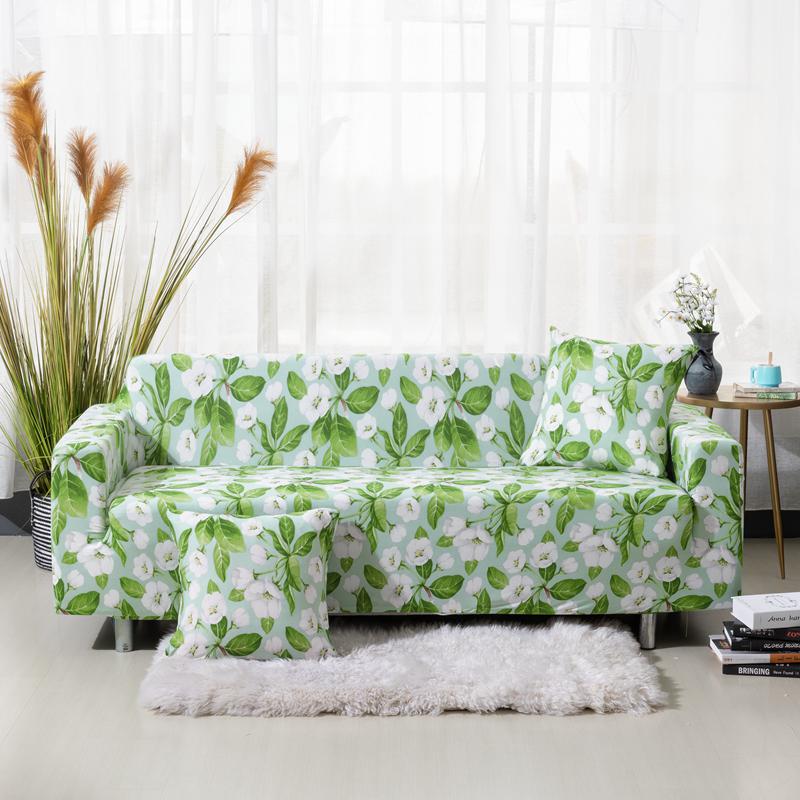 Elastic Sofa Cover Spandex Slipcovers Sofa Cover for Living Room Universal All-inclusive Sectional Couch Cover 1/2/3/4 seater