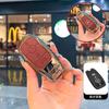 PNR1  Zinc Alloy Car Remote Key Case Cover Shell For Mercedes Benz A C E S G Class GLC CLE CLA GLB GLS W177 W205 W213 W222 X167 AMG