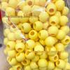 Acrylic Macaron Large Hole Round Beads for DIY Children's Bracelets and Jewelry Making