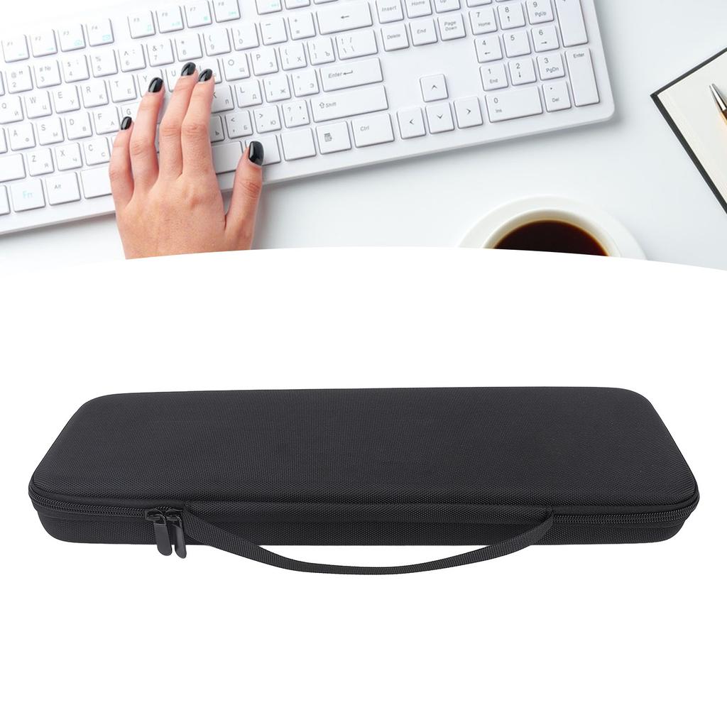 Wireless Keyboard Hard Carry Case Shockproof Shell Soft Lining Hard Travel Case Bag for MX Keys S Fo