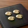 4/8Pcs Speaker Pure Copper Spikes Pads HiFi Speaker Box Isolation Floor Stand Feet Cone Base Shoes Pad Cone Base