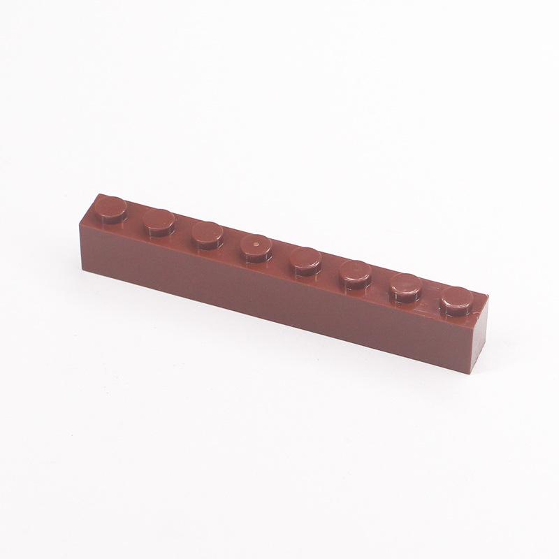 Small Particle Building Block Parts, Brick 1x8 Long Brick, Basic Accessories