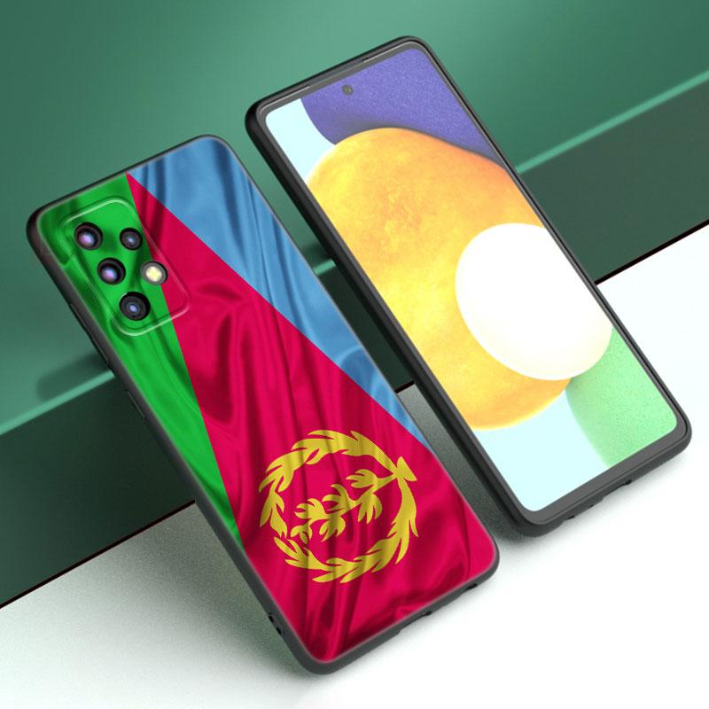 

Черный чехол для телефона с флагом Эритреи для Samsung A13 A22 A24 A32 A23 A25 A34 A35 A52S A53 A54 A55 A73 A12 A14 A15 A31 A33 A50 A51 A72 Samsung A53 5G