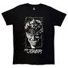 The Joker Unisex Adult Black & White Grin T-Shirt