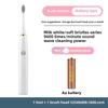 Soft-bristled Toothbrush, Tooth Flusher, Rechargeable, Fully Automatic, Universal Electric Toothbrush for Adults and Children, Ultrasonic.