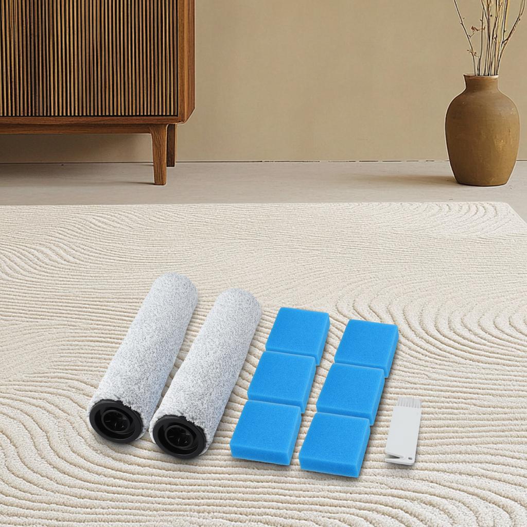 Soft Wool Roller Brush Filters for Tineco For IFloor 2 To Protect Hard Floors