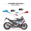 For BMW 2025 S1000RR Motorcycle Blue and White Design Fairing Shell Full Car Sticker Decal