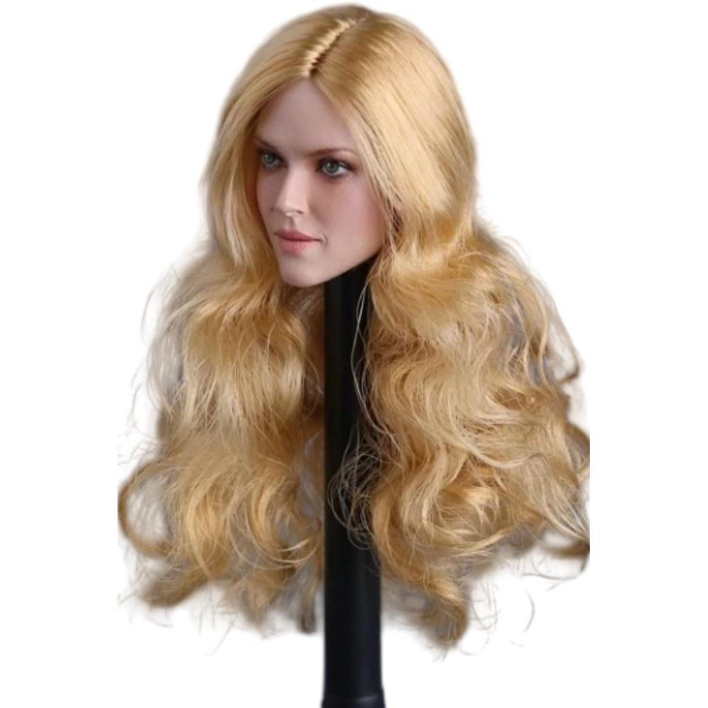 HiPlay GACTOYS 1/6 Female Action Figure Head Barbara Western Beauty Movable Painted GC009B