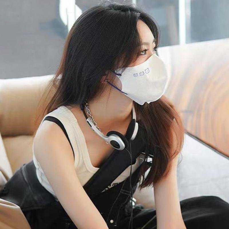 Headphones Personality Retro Headsets Blue Black Fashion Style Headsets Over Ear Earbud 3.5mm Headsets