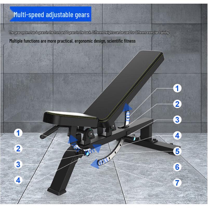 Adjustable Weight Bench and Sit-up Board