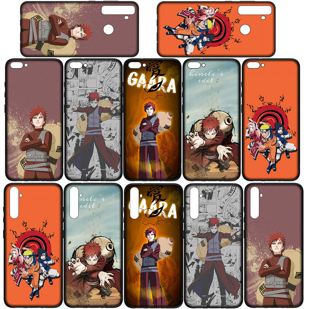 Handyhülle für iPhone 17 15 16 Plus X XR Redmi Note 14 12 11 13 Pro Max Huawei P30 P20 Lite Y9 OPPO A60 A40 A80 A18 A16 A54 Gaara Comics Naruto Cover