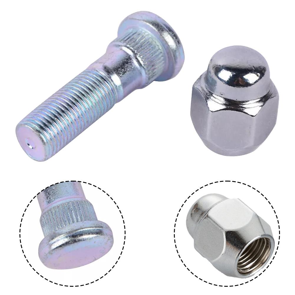 Direct Replacement Nut Kit Wheel Hub Bolt Set Wheel Hub Bolt Stud