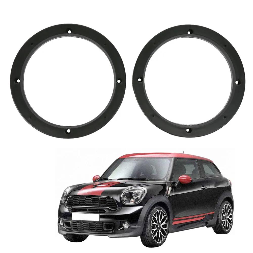 2Pcs Speaker Spacer Pad Adapter 6.5 Inch Plastic Fitting Audio Anti-Slip Autoradio Speaker Pakking Spacers for Auto Accessoires