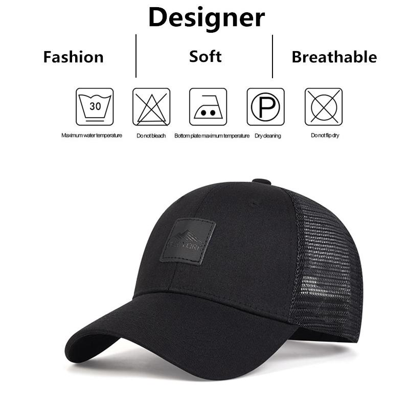Unisex New York Coffee Label Baseball Net Caps Spring And Summer Outdoor Adjustable Casual Hats Sunscreen Hat